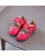 Rose red highly comfortable baby shoe