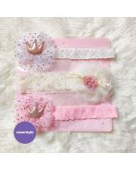 Gorgeous newborn hairband 3pc set (ES2-4-11)