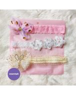 Gorgeous newborn hairband 3pc set (ES2-4-13)