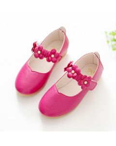 Rose red highly comfortable baby shoe