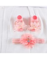 Korean version baby headband and socks gift set (ES2-5-10)