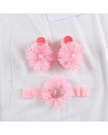 Korean version baby headband and socks gift set (ES2-5-9)