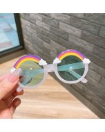 Jelly gray shaded rainbow sunglass