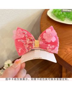 Sequins Bowknot Hairclip (ES1-18-1)