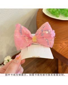 Sequins Bowknot Hairclip (ES1-18-4)