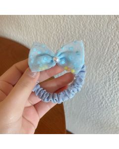 Cute candy-colored pearl bow hairband (ES1-20-4)