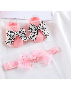 Korean version baby headband and socks gift set (ES2-5-1)