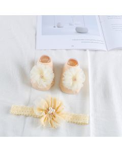 Korean version baby headband and socks gift set (ES2-5-8)