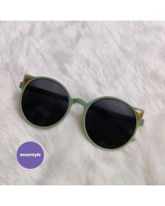 Olive color cat ear sunglass