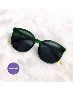 Green color transparent polarized sunglass