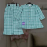Cotton flannel winter top-set (2-12y)