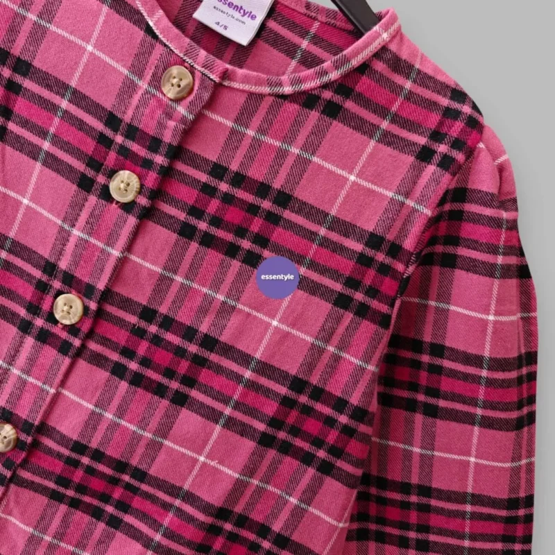 Cotton flannel winter top-set (2-12y) - Image 3