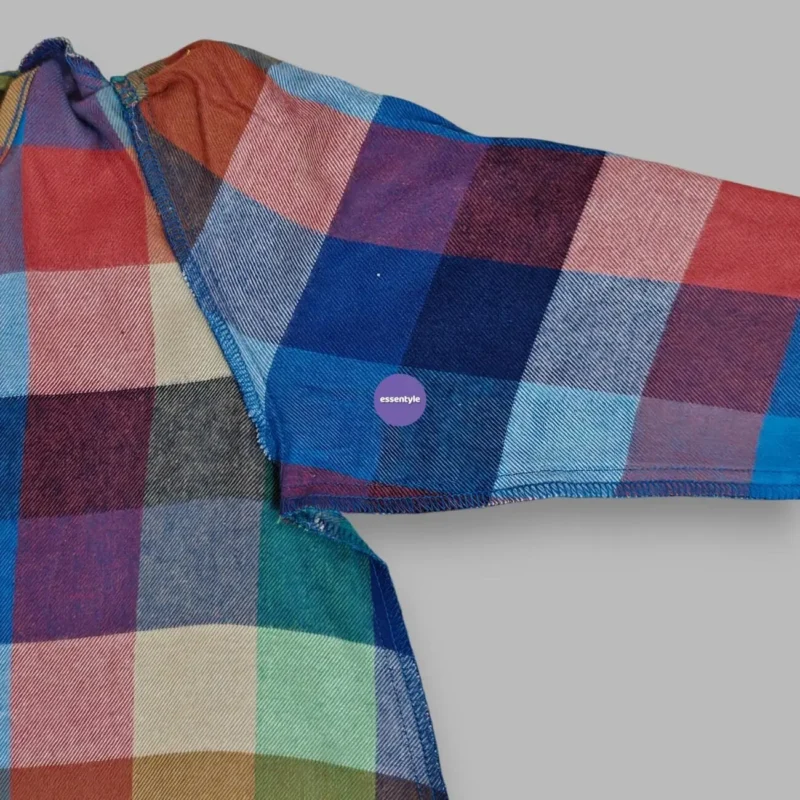 Cotton flannel winter top-set (2-12y) - Image 3