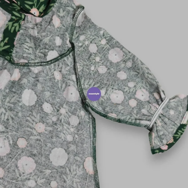 Cotton flannel winter top-set (2-12y) - Image 3