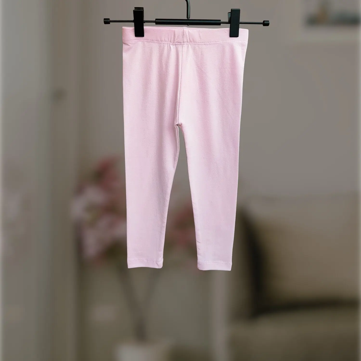 Cherry-pink color leggings 1-15y (EL3)