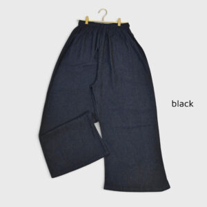 Girls Black Denim Pant (EP2T1)