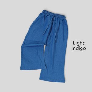 Girls Light Indigo Denim Pant (EP2T4)