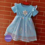 Elsa Semi Party Frock (Frozen Blue) EI4-25-2