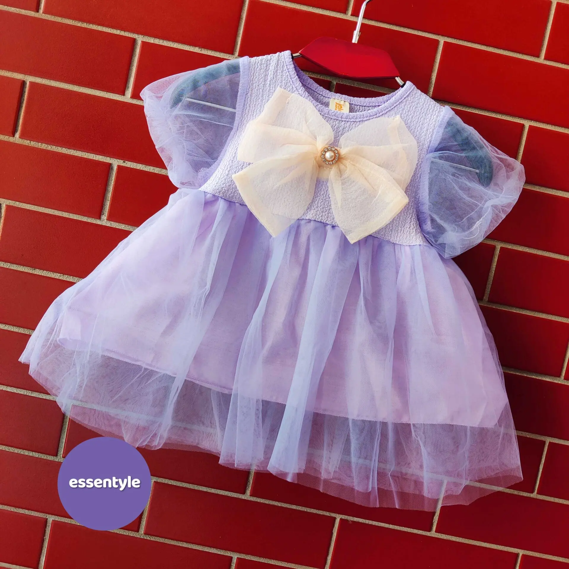 Imported Semi Party frock (Lavender) EI4B-24