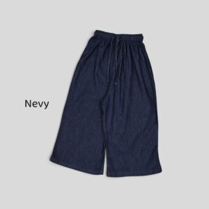 Girls Navy Blue Denim Pants (EP2T2)