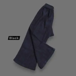 Girls Black Denim Pant (EP2T1)