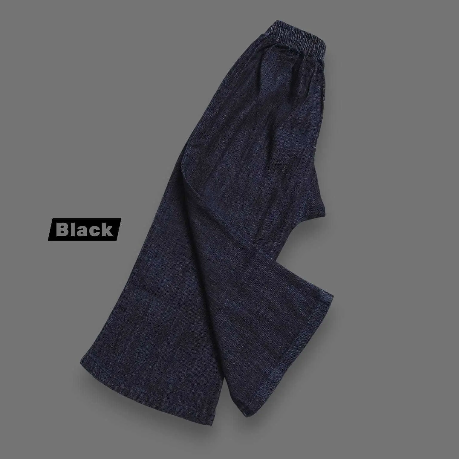 Girls Black Denim Pant (EP2T1)
