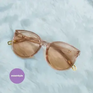 Cream gold transparent polarized sunglass EL4-12-4