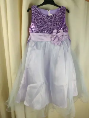 Imported Party Frock Violet EI4-21-3