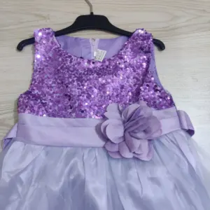 Imported Party Frock Violet EI4-21-3