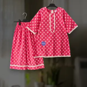 Misti floral cotton kamiz-pant set E10T1