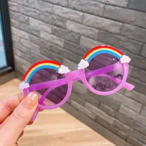 Purple shaded rainbow sunglass EI4-10-1