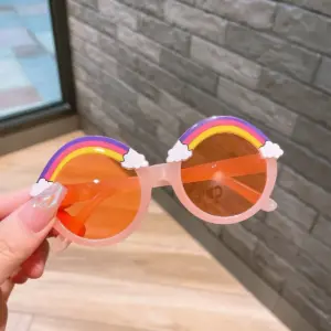 Pink shaded rainbow sunglass EI4-10-2