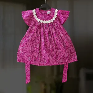 Jaam chunri bexi cotton frock E12T3
