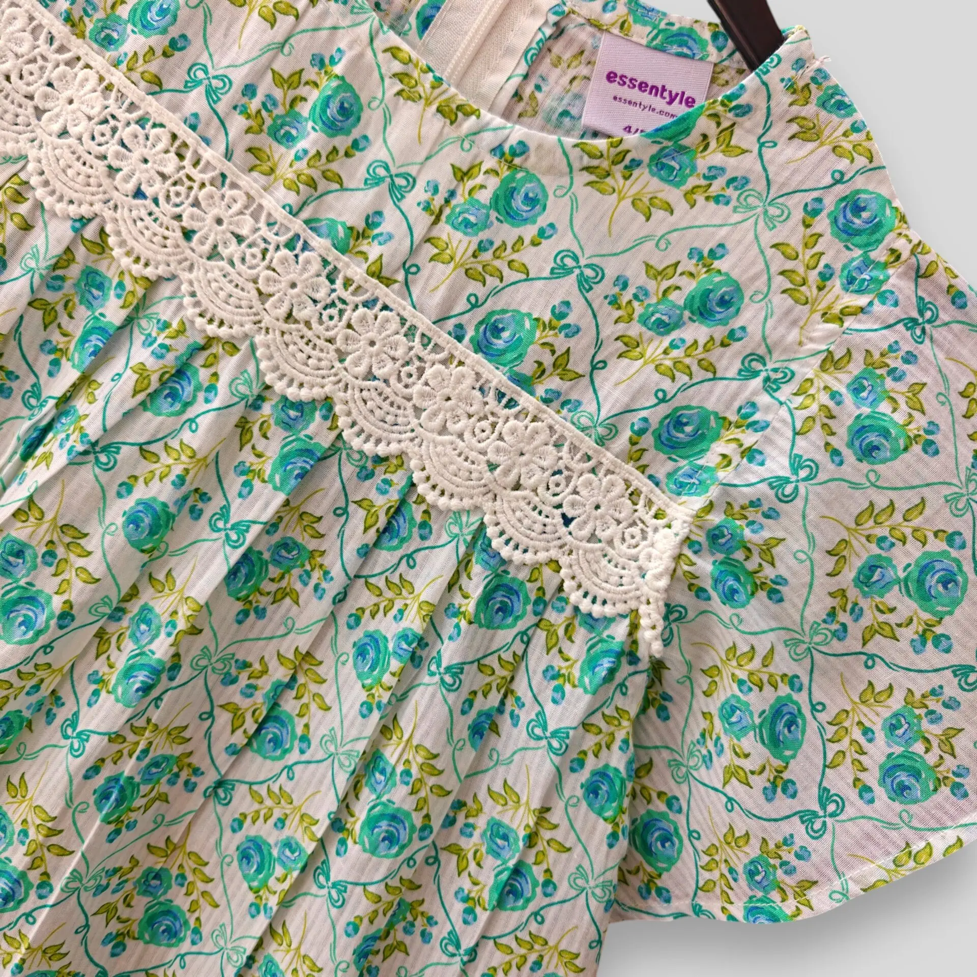 Pest Rose cotton top-pant set E16T4 - Image 2