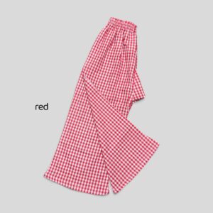 Red check cotton pant (EP3T2)