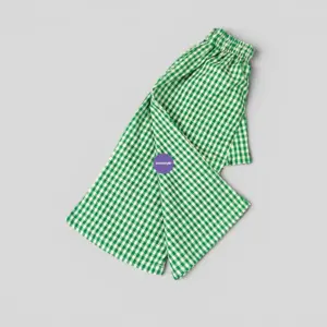 Green Check Cotton Pant EP3T4
