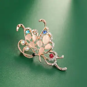 Butter Frly Stone Broach EI4-2-2