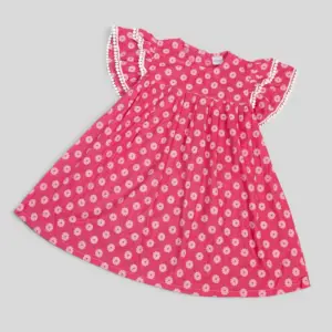 Misti wheel cotton frock E11xT2