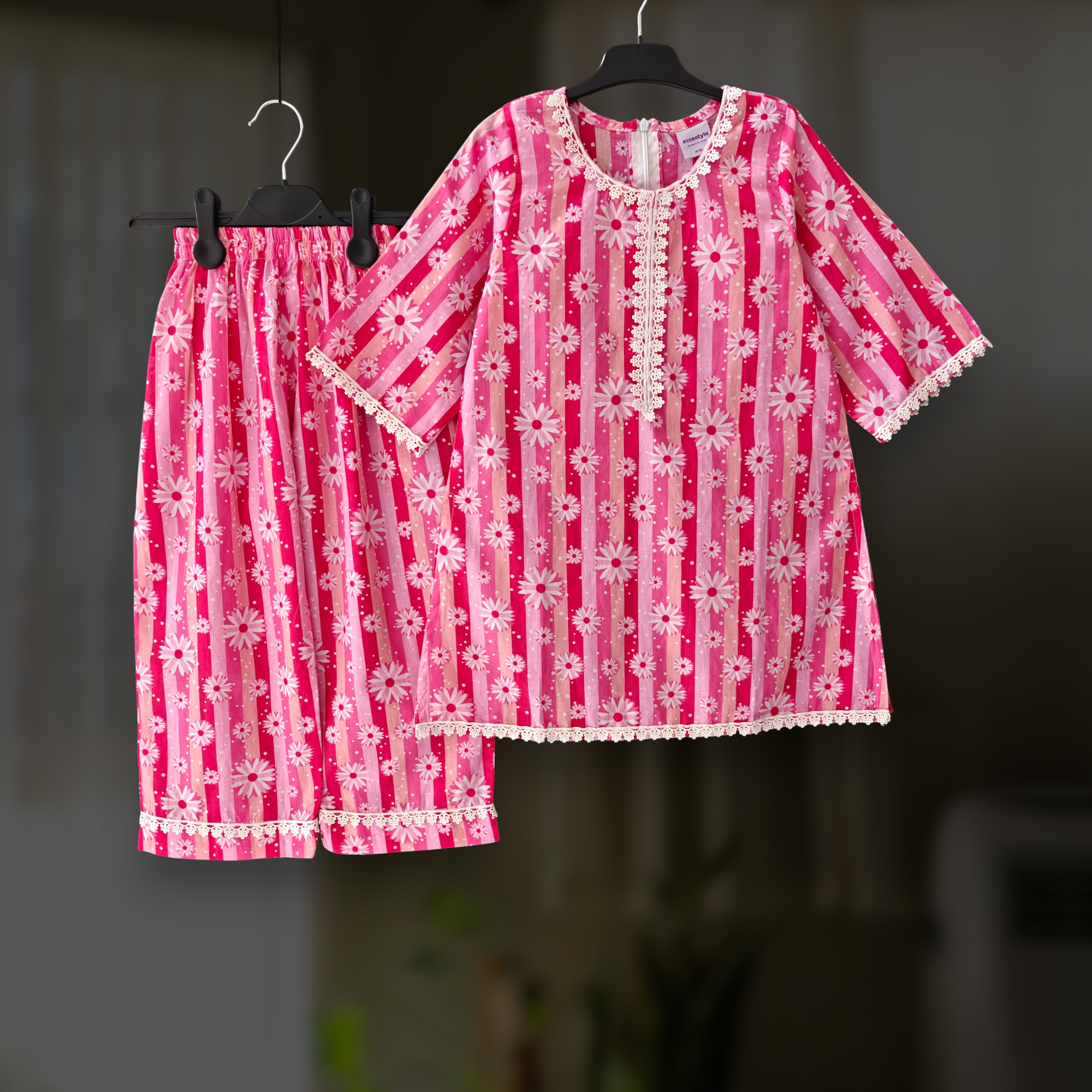 Misti floral cotton kamiz-pant set E19T1