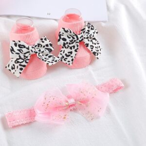 Korean version baby headband and socks gift set (EI2-5-1)